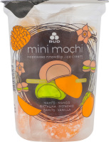Морозиво пломбір Манго-фісташка-ваніль Mini mochi Rud ст 12x15г