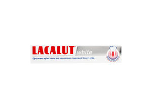Паста зубная White Lacalut 75мл