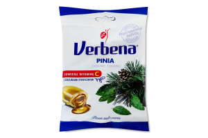 Цукерки м'які з сосновою начинкою з вітаміном C Verbena м/у 60г