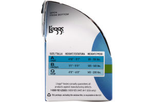 L'eggs Sheer Energy Medium Support Leg Control Top Reinforced Toe Nude B