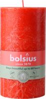 Свеча оранжевая 13х6.8см №103668790335 Bolsius 1шт