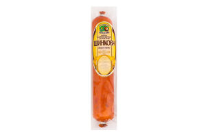 Колбаса с мясом птицы Ветчинная Укрпромпостач-95 к/з в/с м/у 0.405кг