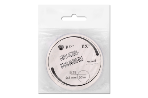 Дріт д/рукод Briolex сталев 0,4мм B33-чорний 50м
