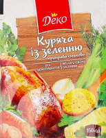 Приправа вкусовая Куриная с зеленью Деко д/п 150г
