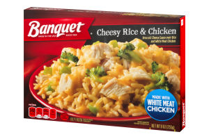 Banquet Cheesy Rice & Chicken