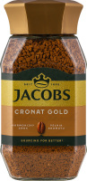 Кава натуральна розчинна сублімована Cronat Gold Jacobs с/б 200г