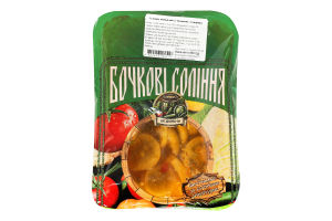 Помідор квашений з зеленню і спеціями Бочкові соління ПП Діана-М лоток 650г