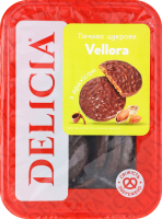 Печиво цукрове Vellora з арахісом 300г Delicia