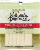 Nature's Promise Mozzarella String Cheese - 8 CT