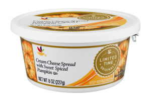 Ahold Cream Cheese Spread with Sweet Spiced Pumpkin