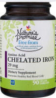 Nature's Promise 29mg Chelated Iron - 90 CT