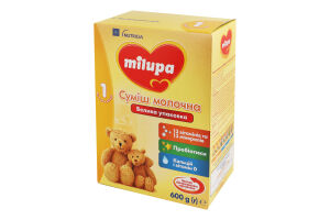 Смесь молочная сухая для детей от 0 до 6мес 1 Milupa к/у 600г