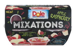 Dole Mixations Fruit Cups Apple Raspberry - 4 CT