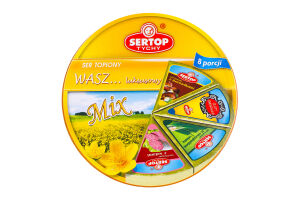 СИР ПЛ ПОРЦ MIX УЛЮБЛЕНИЙ 140Г SERTOP