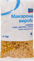 Изделия макаронные класс Экстра группа B Завитки Aro м/у 1кг