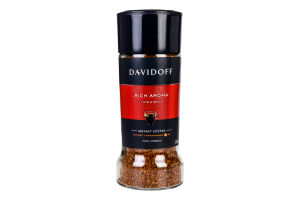 Кофе растворимый сублимированный Rich Aroma Davidoff c/б 100г