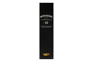 Віскі 0.7л 40% односолодове 12YO Bowmore к/у