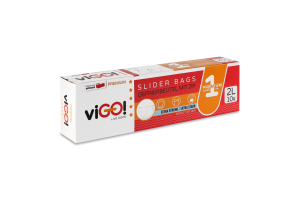 Пакеты-слайдеры для хранения продуктов 18х25см №7564210 Премиум viGO! 10шт