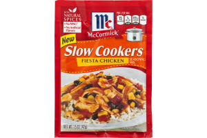 McCormick Slow Cookers Fiesta Chicken Seasoning Mix