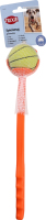 Іграшка д/собак Катапульта пластик/гума з м"ячем 30*6см Тріксі