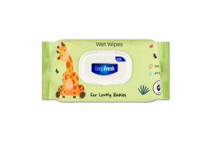 Серветки вологі дитячі Little Lamb 120шт з клапаном Deep Fresh