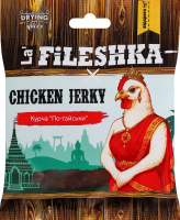 Грудка куриная сушеная Цыпленок по-тайски La' Fileshka м/у 45г