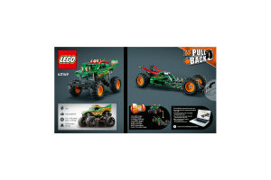 Конструктор для детей от 7лет №42149 Monster Jam Dragon Technic Lego 1шт