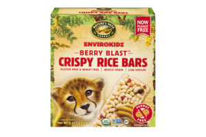 Nature's Path Organic EnviroKidz Berry Blast Crispy Rice Bars - 6 CT