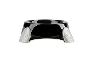 Миска для собак нековзаюча 250мл 15х5см мікс