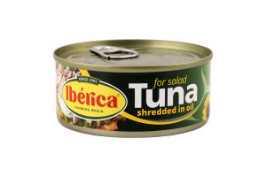 Тунец салатный в масле Iberica ж/б 150г