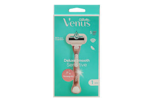 Бритва зі змінною касетою Rosegold Sensitive Deluxe Smooth Venus Gillette 1шт
