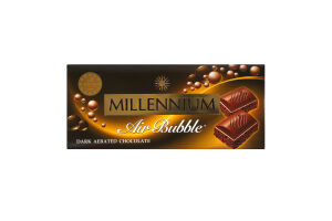 Шоколад ніжно-гіркий пористий Millennium м/у 85г
