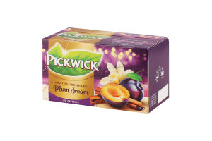Напиток фруктово-травяной ароматизированный с корицей сливой и ванилью Plum dream Pickwick к/у 20х2г