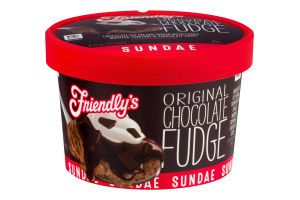 Friendly's Original Chocolate Fudge Sundae