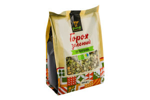 Горох зеленый колотый органический Екород м/у 400г