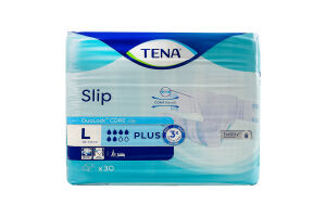 Подгузники для взрослых L Slip Plus Tena 30шт
