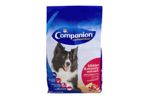 Companion Kibbles & Munchy Morsels Dog Food Beef & Chicken Flavor