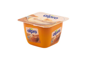 Десерт соевый с карамельным вкусом с добавленными кальцием и витаминами Alpro ст 125г