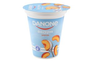 Йогурт 3.2% Персик Danone ст 260г