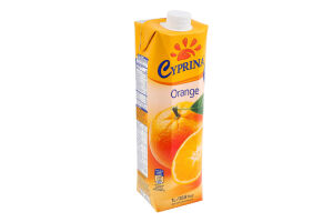 Сік апельсиновий 1л т/п Cyprina