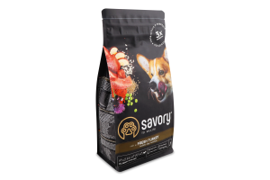 Корм д/стерилізованих собак з індичкою сухий 1кг Сейворі