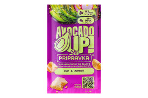 Приправа-топінг до всього Сир&Лимон Avocado up! Pripravka м/у 20г