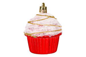 Підвіска новорічна Тістечко пластик 5*5см