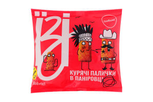 Палички курячі заморожені в паніровці Їзі м/у 300г