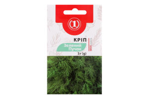Насіння Кріп Зелений пучок 3г ТМ "1"