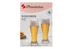 Келих д/пива Вайсен 415мл 2шт Pasabahce