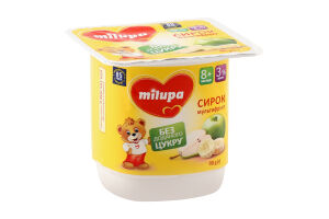Творожок 3% для детей от 8мес Мультифрукт Milupa ст 90г