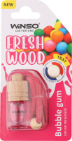 Ароматизатор д/авто Fresh Wood Bubble Gum 4мл блістер Winso
