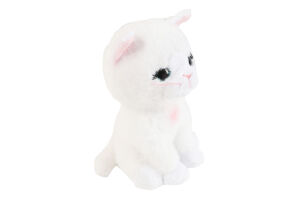Игрушка мягкая для детей от 3лет 15см №37377 Белая кошка Amelia Benie Babies 1шт
