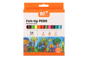 Фломастери O'range Line 24кольори Yes